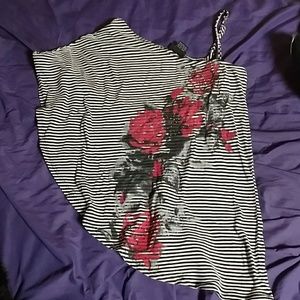 Off shoulder tank